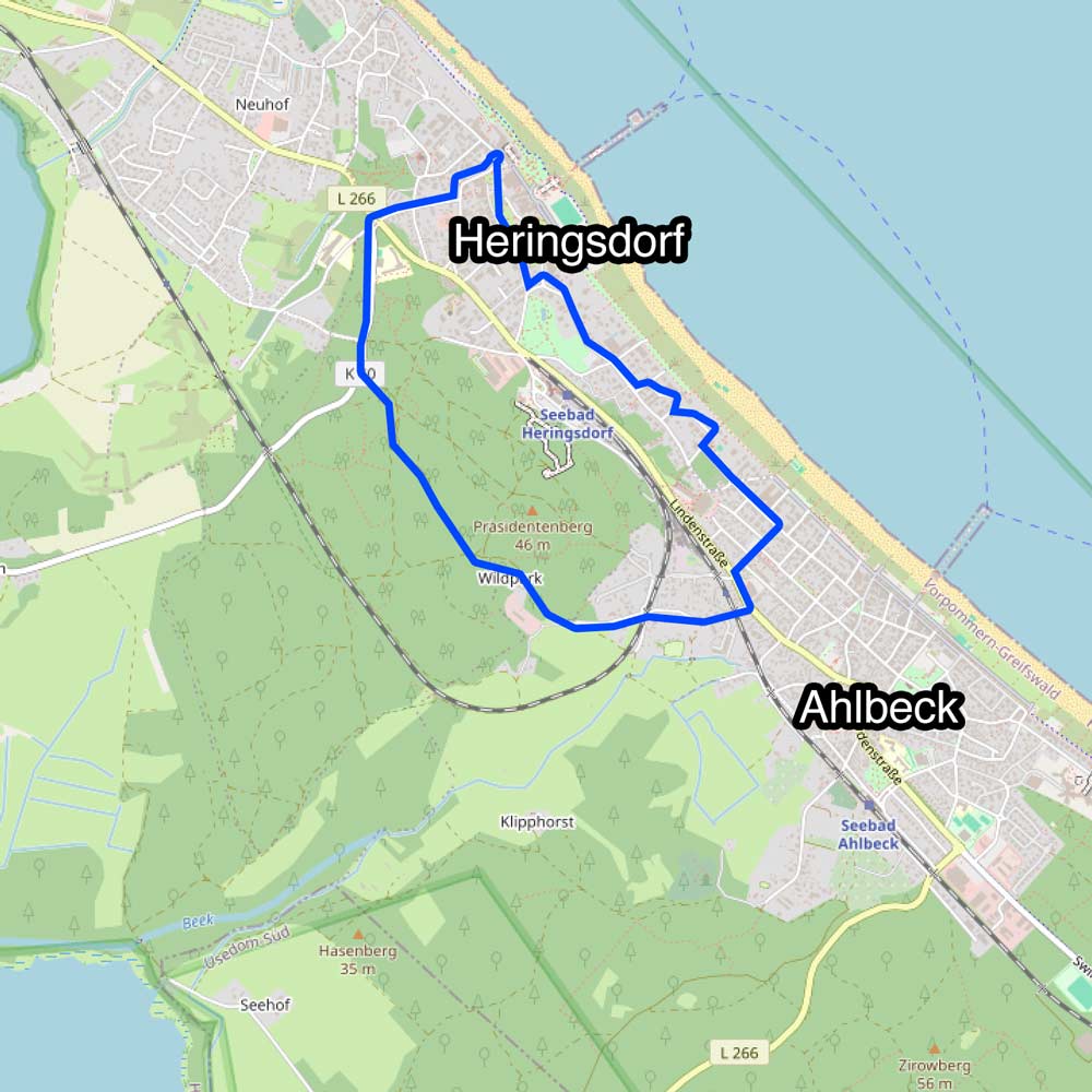 Kutschfahrt Insel Usedom Pferdehof Ramthun Tour