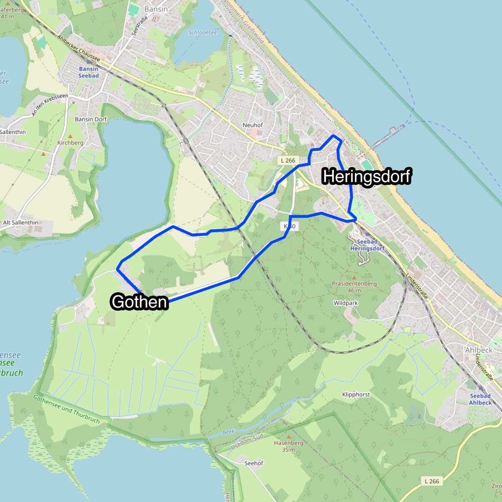 Kutschfahrt Insel Usedom Pferdehof Ramthun Tour